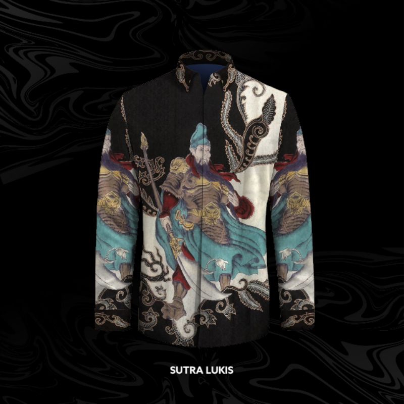 Kain Batik Tulis Sutra Lukis Exclusive