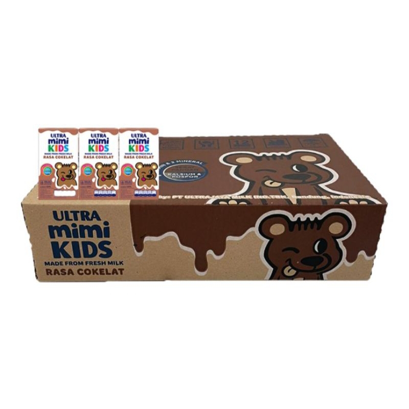 

Ultra Mimi Kids Susu UHT Cokelat Kotak 40 x 125 ml - Karton