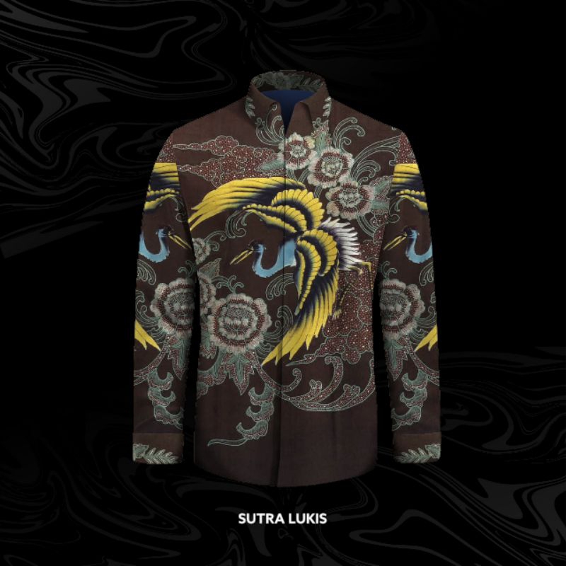 Kain Batik Tulis Sutra Lukis Exclusive