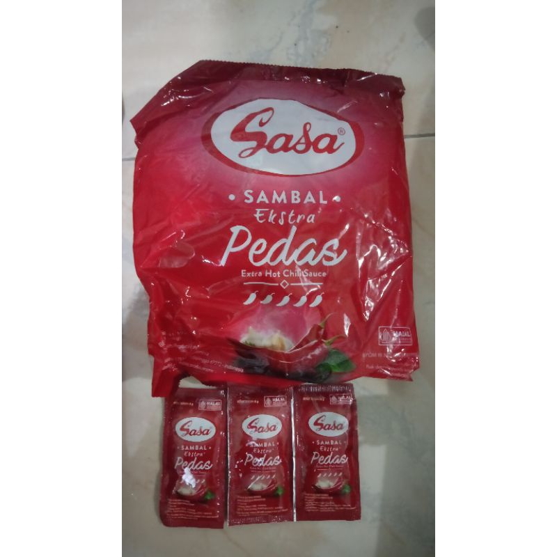 

Saos Sasa Ekstra Pedas 8gr