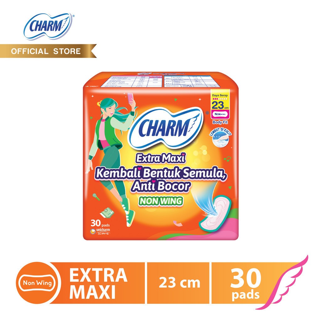 CHARM EXTRA MAXI ISI 30