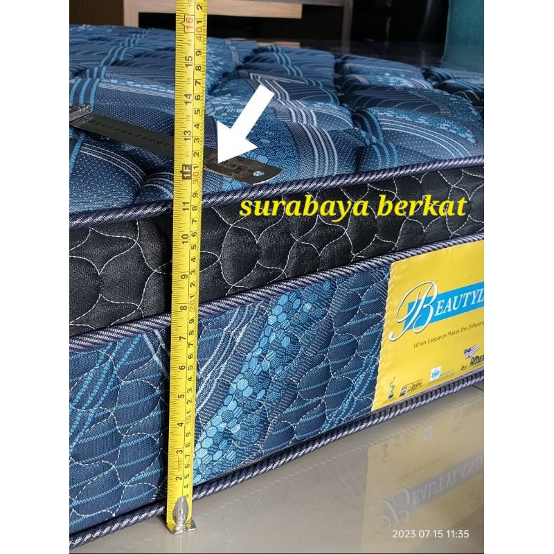 spring bed american pillo beautyland comfort top ( kasur saja)
