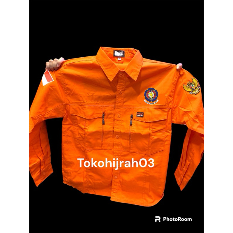 KEMEJA TACTIKAL RIPSTOK DAMKAR SERAGAM TACTIKAL DAMKAR KEMEJA KERJA DAMKAR BAJU TACTIKAL DAMKAR SERA