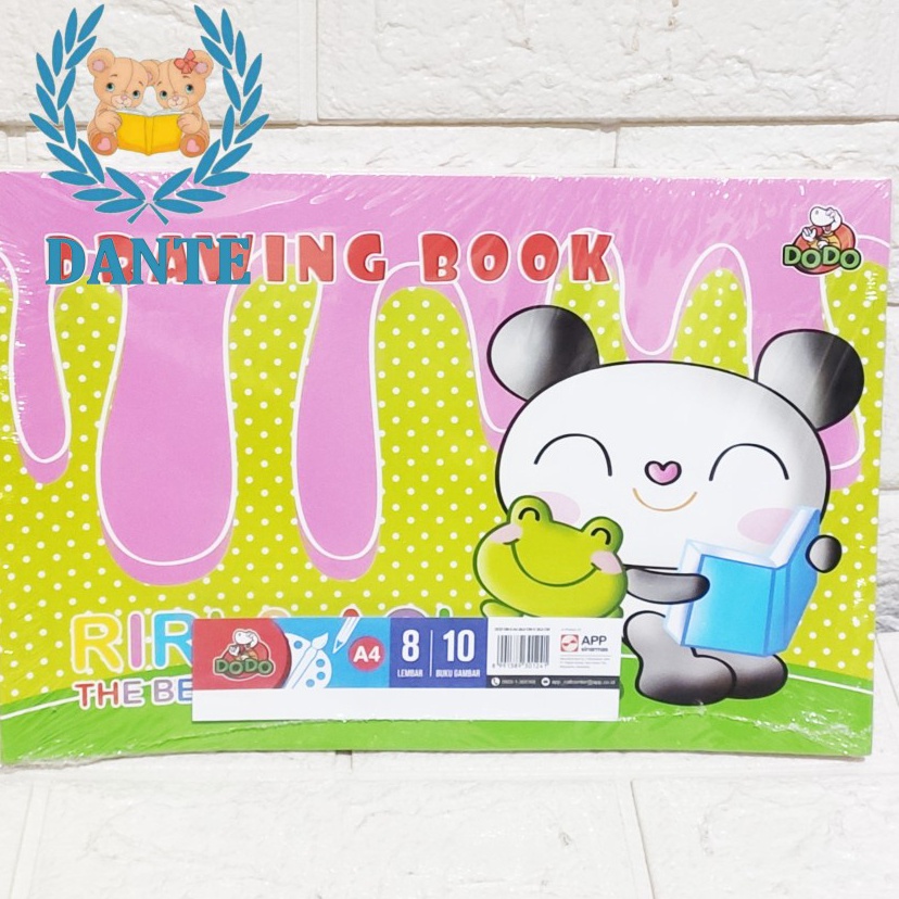 

SPESIAL AWAL TAHUN Buku gambar Merek DODO A4 isi 1 buku