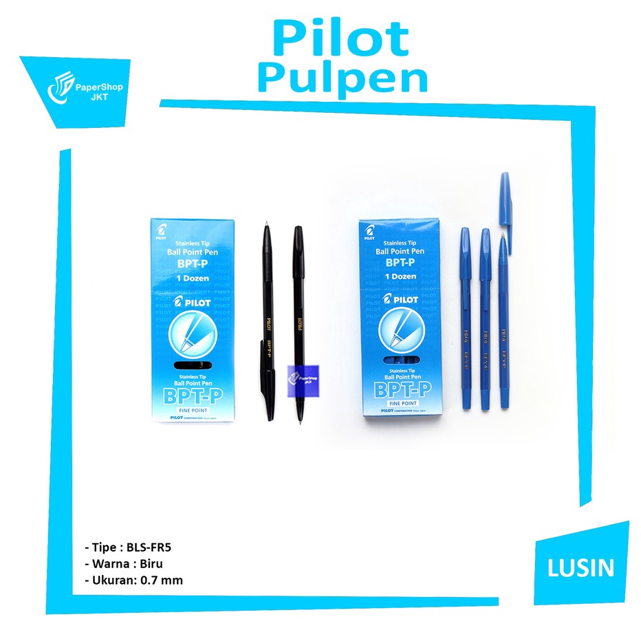 

SPESIAL DISCOUNT PILOT Pen Ballpoint BPTP Pulpen Pilot Bptp Lusin