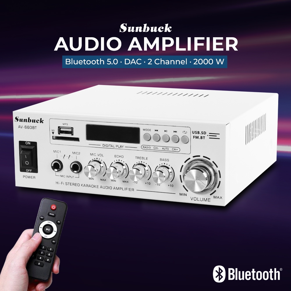 Amplifier bluetooth