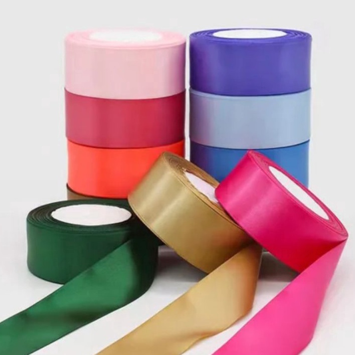 

CUCIGUDANG Pita Satin Import 4cm 15 inchi Per Roll 25 yardPita Satin Kualitas Premium