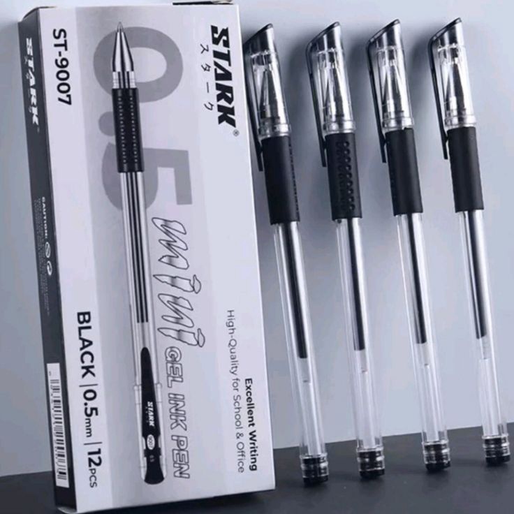 

KELUARAN TERBARU Pulpen Gel Stark St97 5mm 1pak12pcs