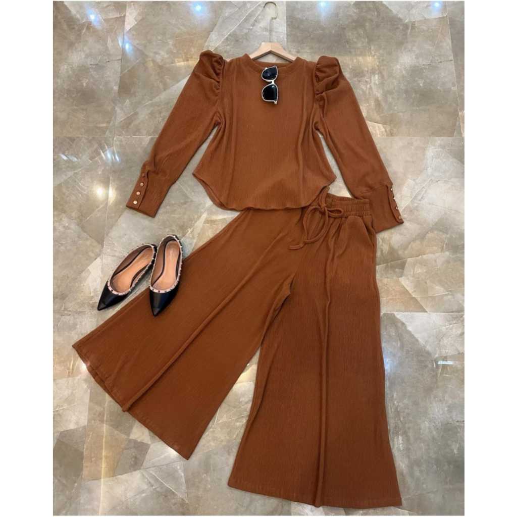 Setelan knit Viral Setcel Casual Terbaru Setcel Mewah Baju Wanita Terkini Setcel Lesti PESTA