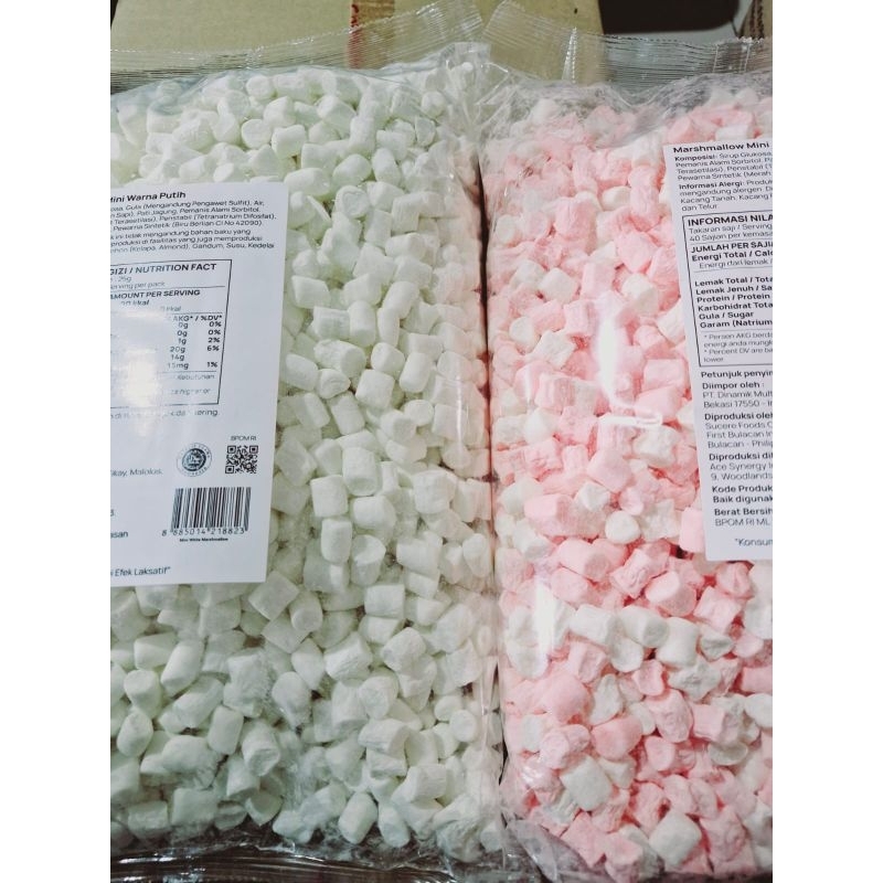 

MARSHMELLOW (Repack Standing Pouch) 100gr BPOM HALAL BEST SELLER!