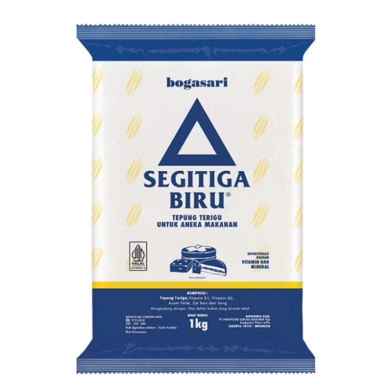 

Tepung Terigu Segitiga Biru 1 Kg