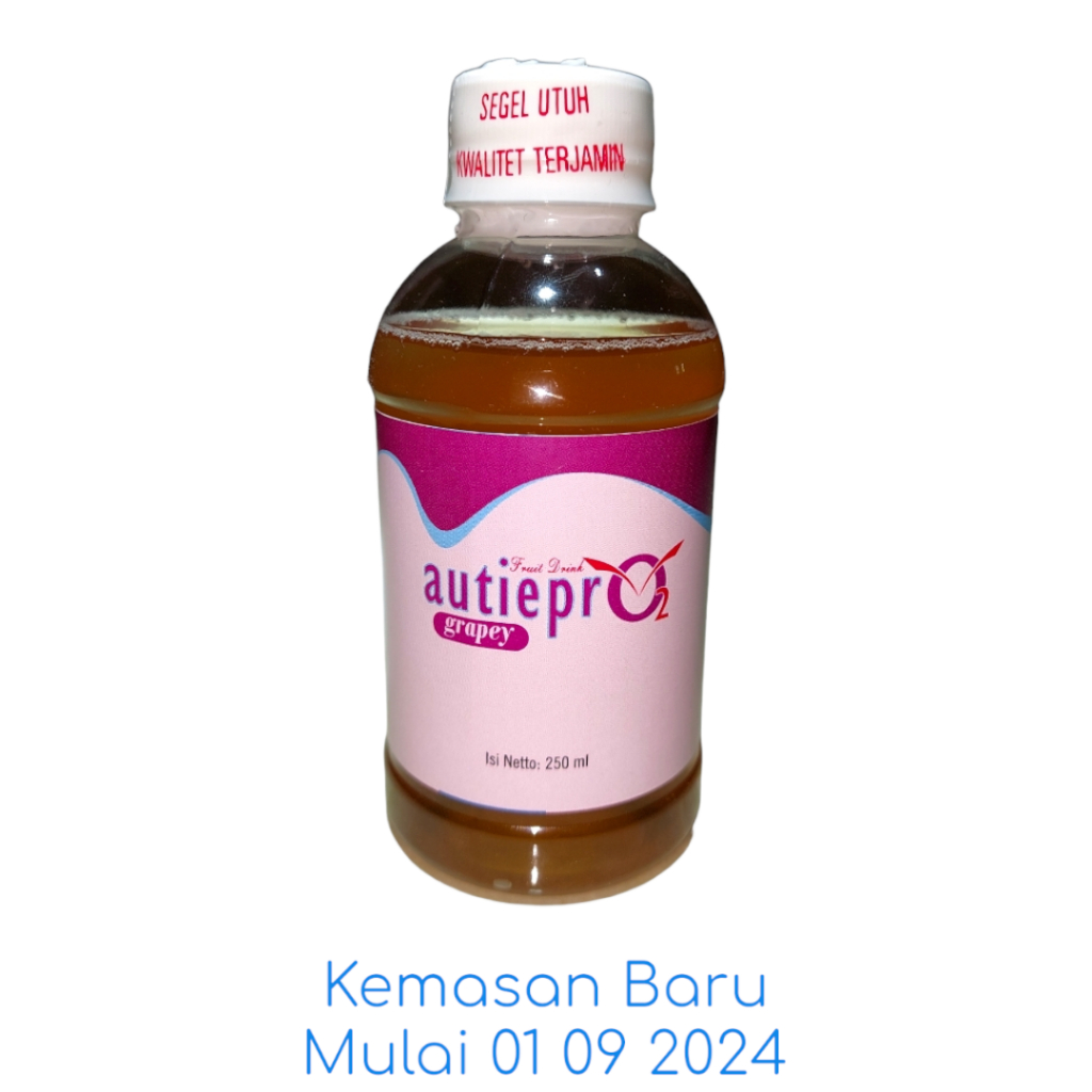 Probiotik Anak Autis Autiepro Grapes Tropical Drink Varian 250 Ml Natural Low Sparkling Water / Prob