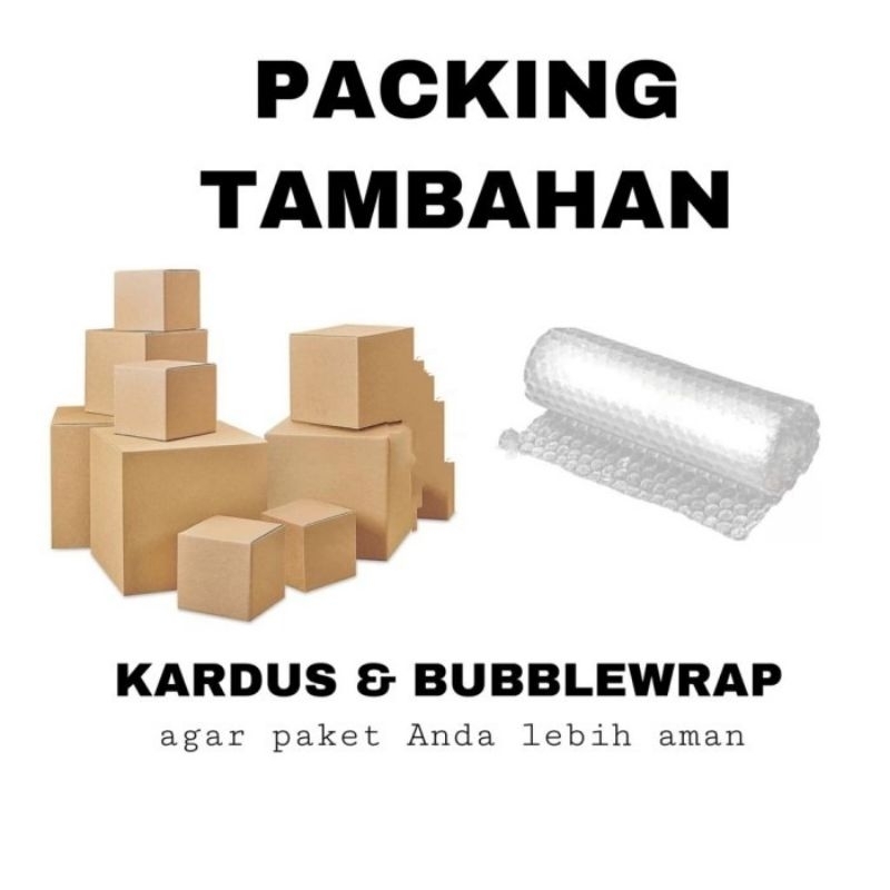 

Kardus Packing &Burble Wrap Khusus Pembeli di Toko ini di Jamin aman