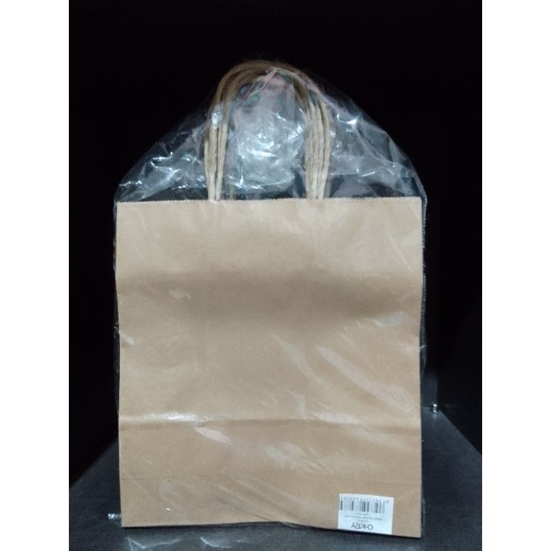

(10 PCS) PAPERBAG COKLAT B TALI OKEY PACK (29X24X8,5CM)