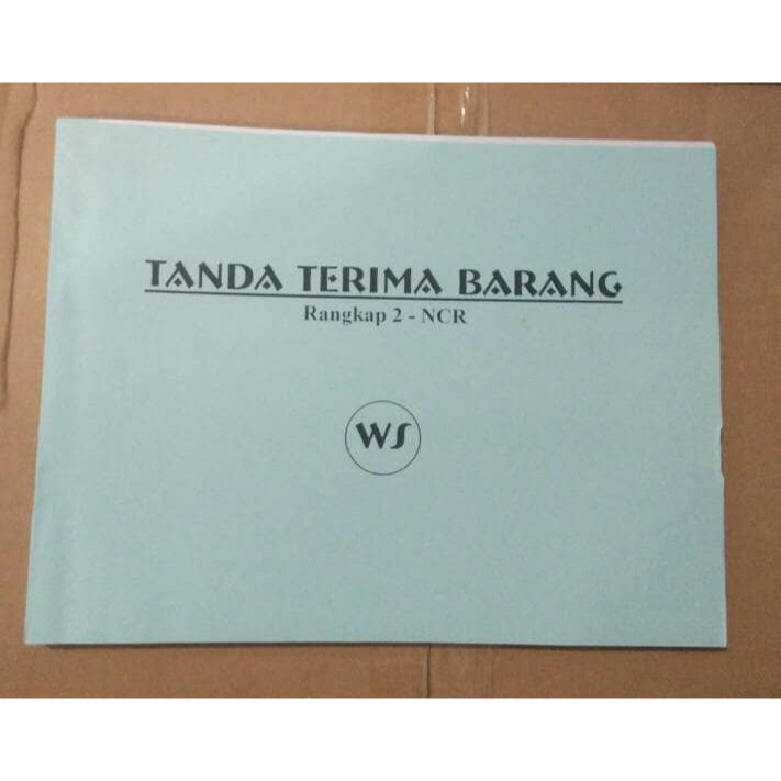 

Buku tanda terima barang besar rangkap 2