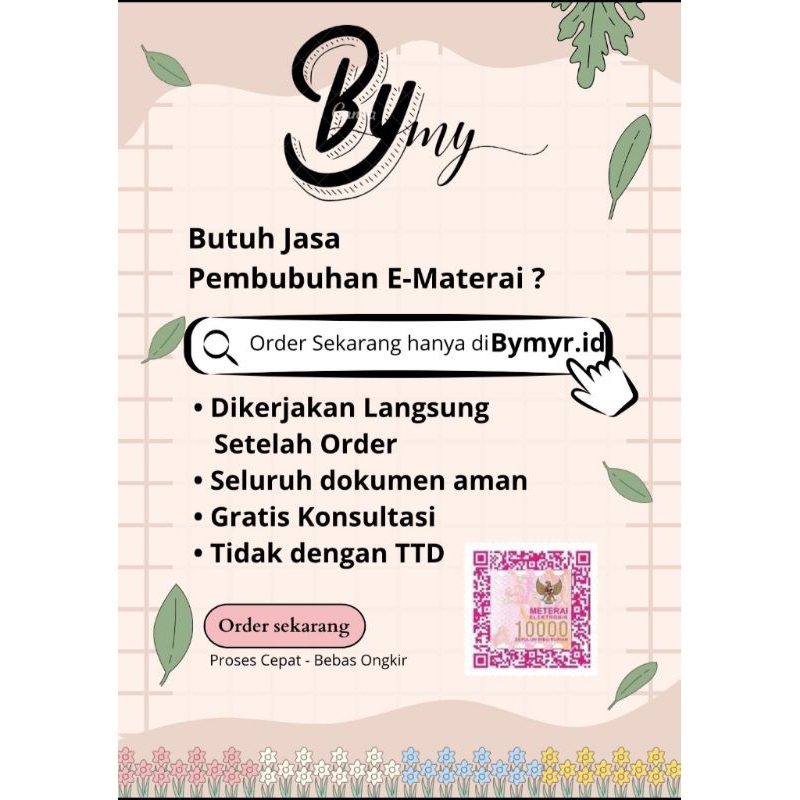 

bymyr materai elektronik