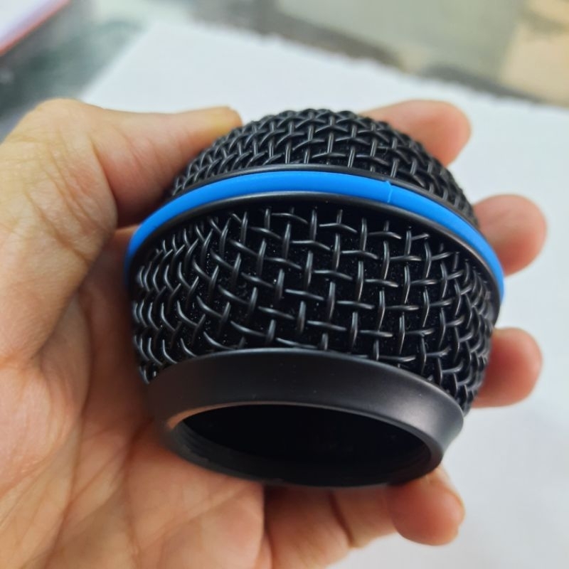 kepala mic tutup mic warna hitam