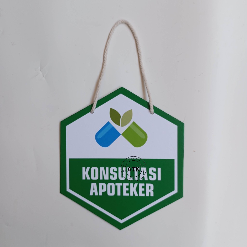 

Hard Poster Konsultasi Apoteker - Farmasi - Apotek