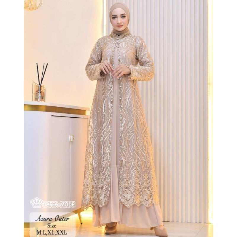 Azzura Dress/Gamis pesta/kebaya