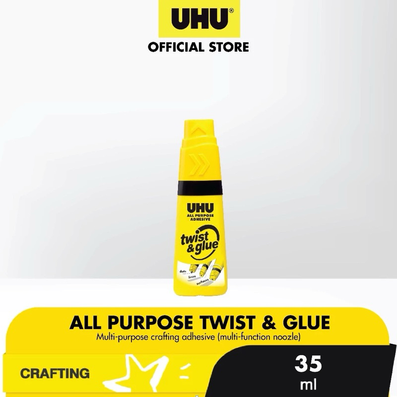 

UHU TWIST AND GLUE / LEM UHU PRAKARYA DOTS LINES