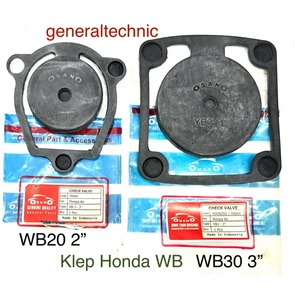 Check Valve Honda WB Osano Klep Pompa WB Honda Osano Klep Tabok Honda WB 2" /3" Osano Check Valve WB