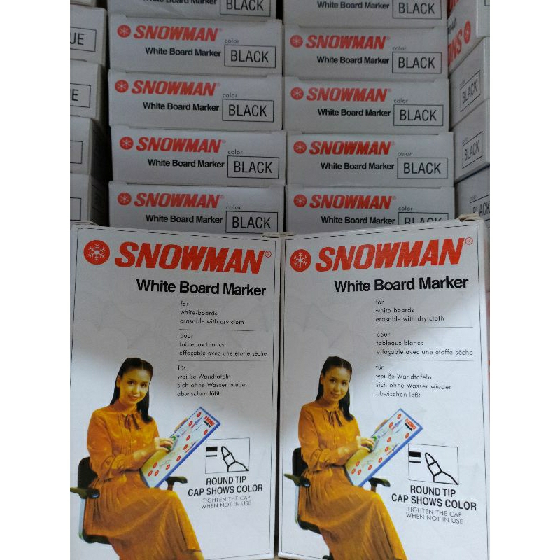 

SPIDOL WHITEBOARD - BG-12 SNOWMAN (1PAK=12PCS)