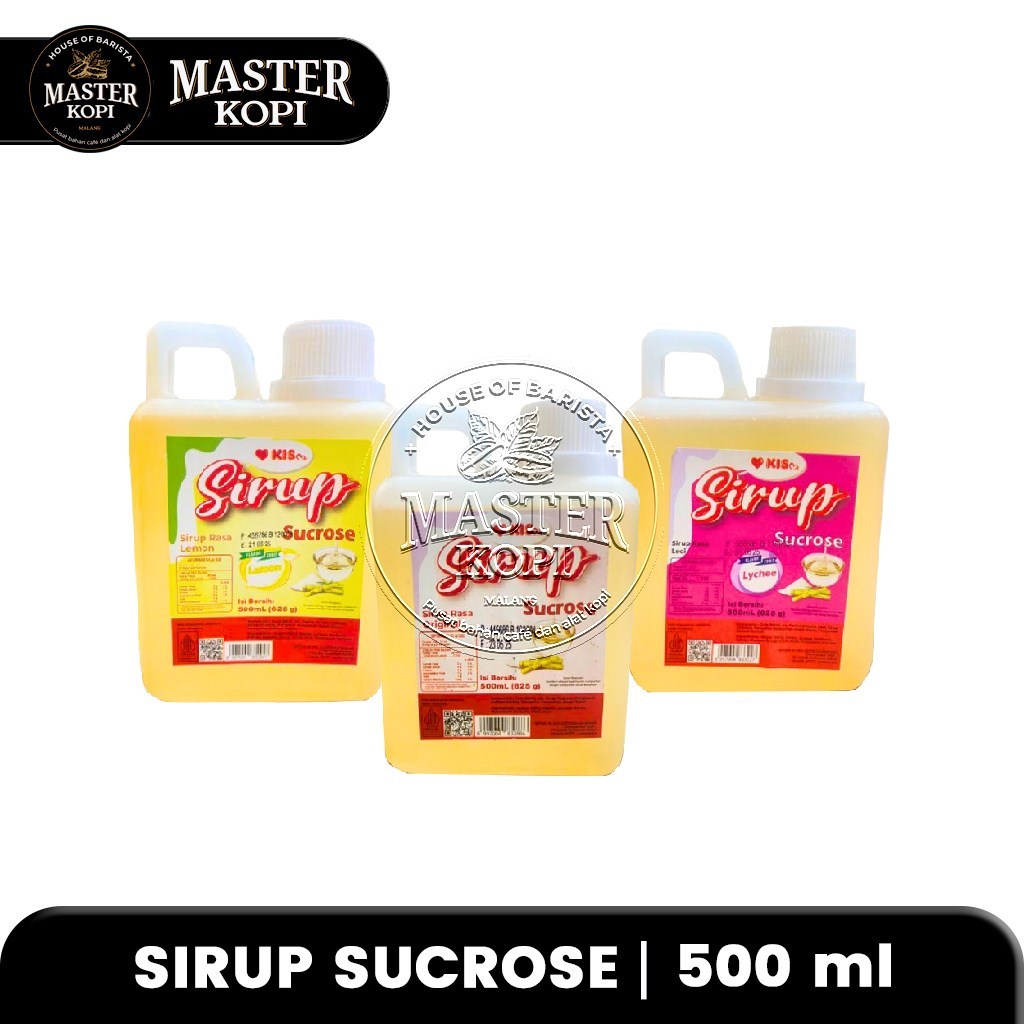 

Gula Cair KIS Sugar Sirup 500ml Sucrose Gula Liquid Sugar All Varian