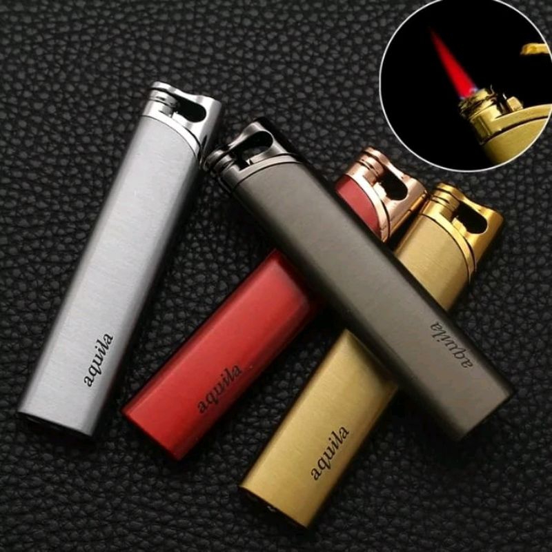 PROMOKorek Api Bara Slim Aquila KOREK API UNIK BARA GAS JET STICK AQUILA gf-3907 korek gas stik(BISA