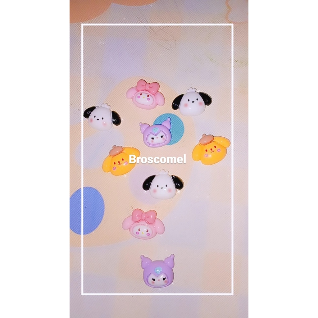 Bros dagu mini Bros hijab lucu peniti hijab sanrio