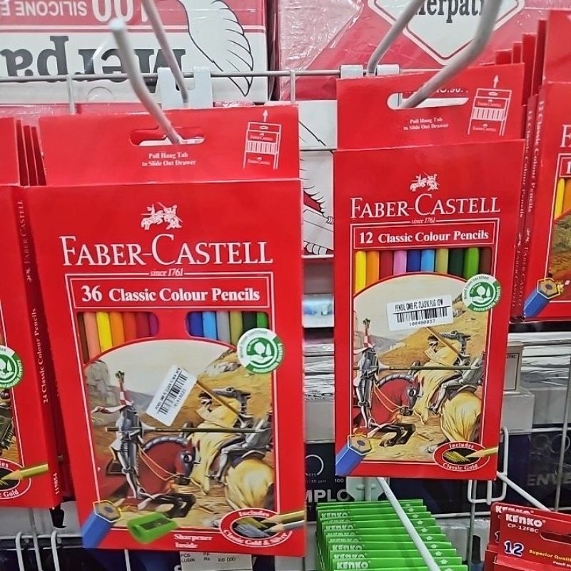 

pensil warna colour pencil color faber castell (12, 24, 36, 48 warna)