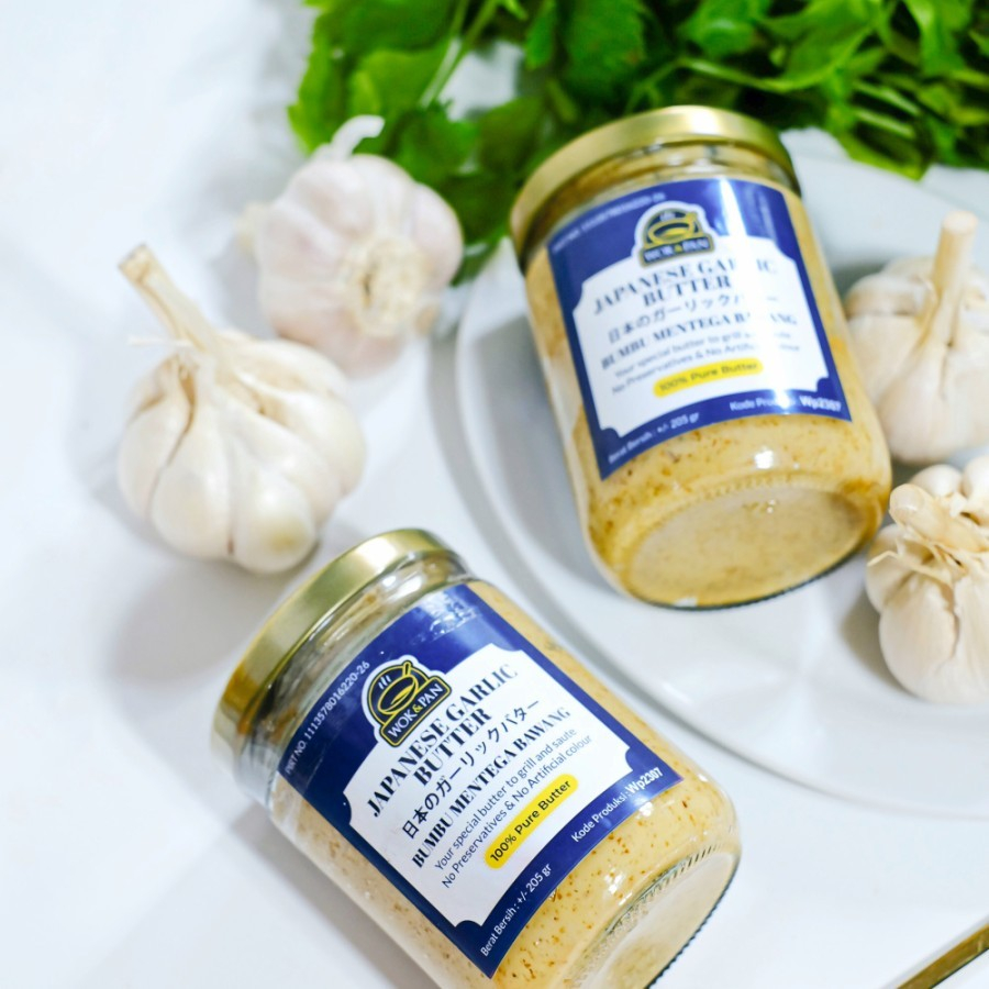 

[DAPAT 2pcs] Garlic Butter Bahan Berkualitas Tinggi Untuk Memasak, Menumis Dan Memanggang Japanese Style