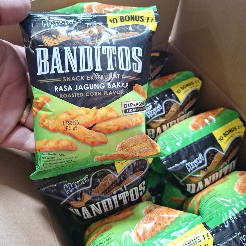 

Mayasi BANDITOS 18Gram rtg jagung bakar