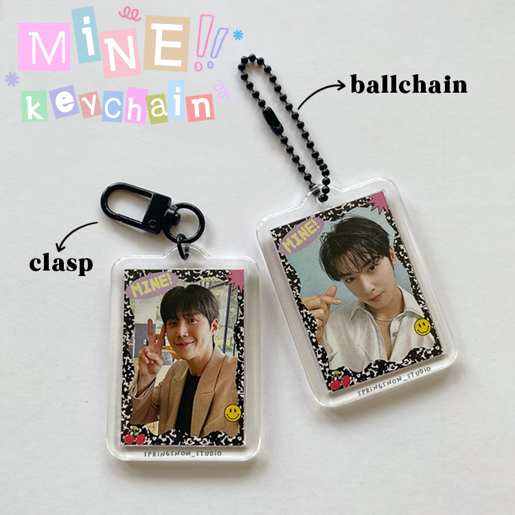 [READY] K-Drama Actor "MINE" Acrylic Keychain / Gantungan Kunci Akrilik Aktor Drama Korea Ganci Drak