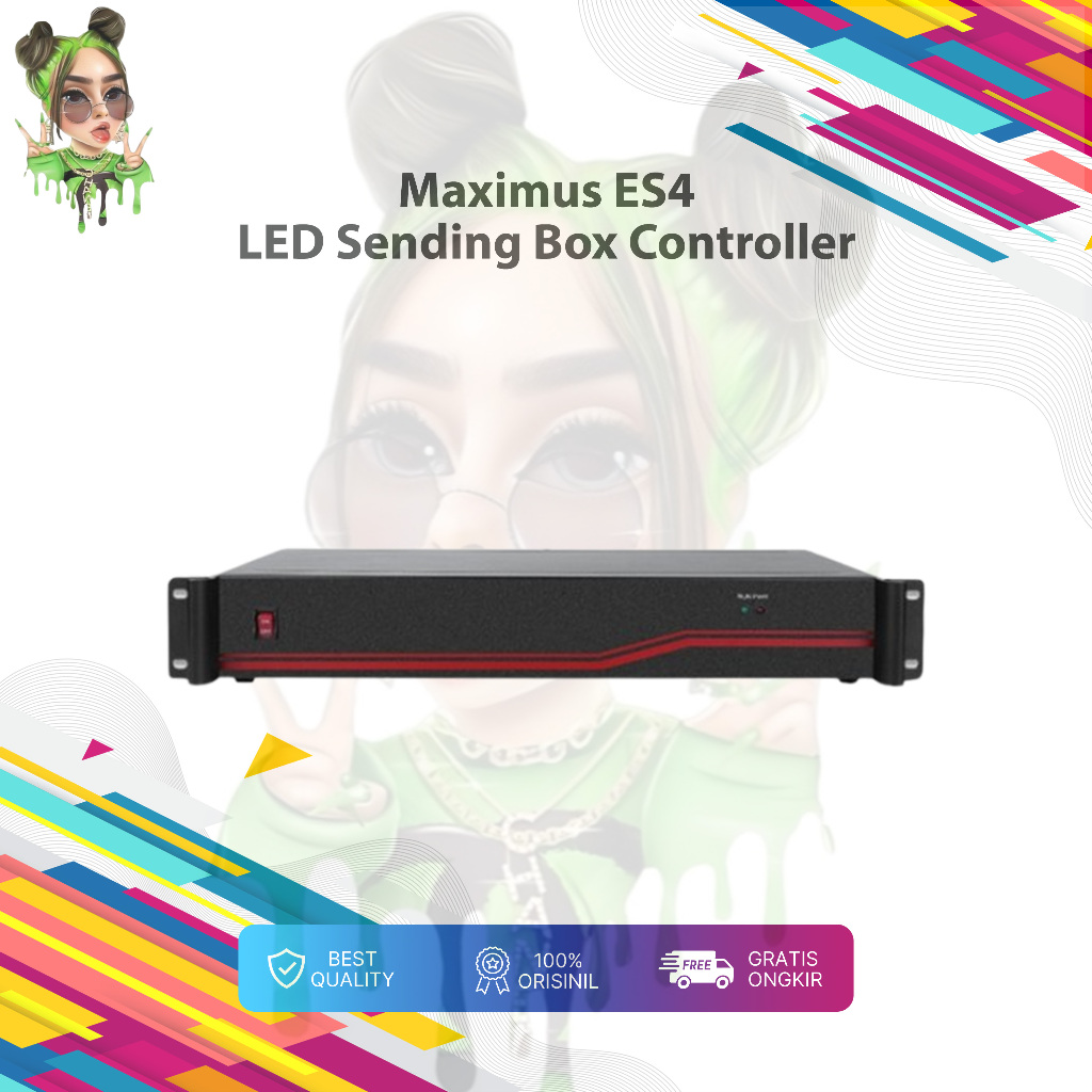 Maximus ES4 LED Videotron Controller Sending Card Box