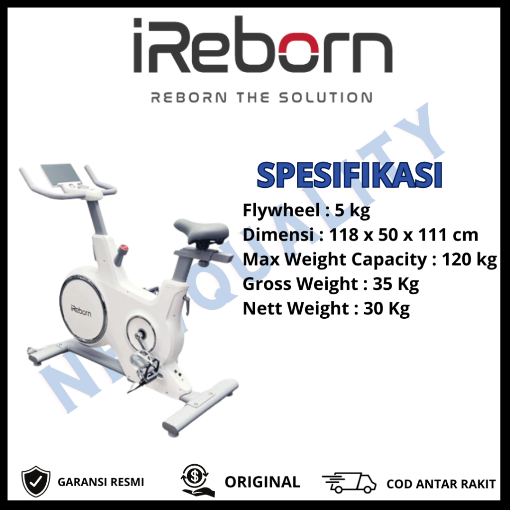 SEPEDA STATIS IREBORN REVO SPININNG BIKE