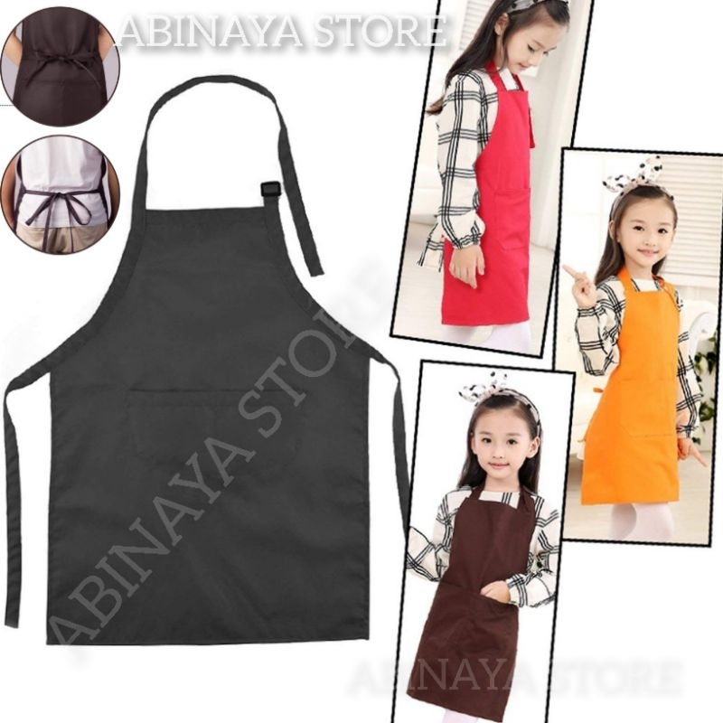 APRON /CELEMEK /APRON ANAK TK-SD /APRON ANAK