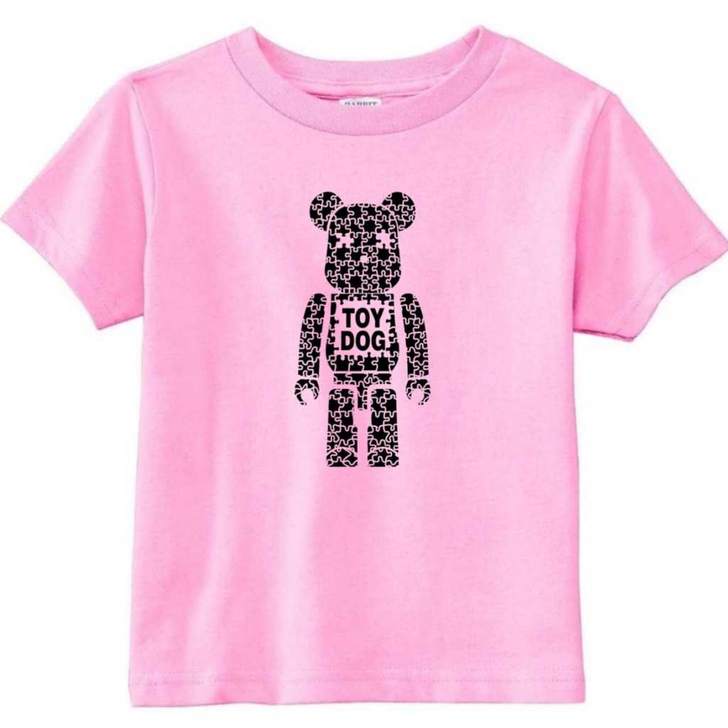 Kaos Anak Distro Cewek Dan Cowok usia 1 Sampai 12 Tahun BEARBRICK