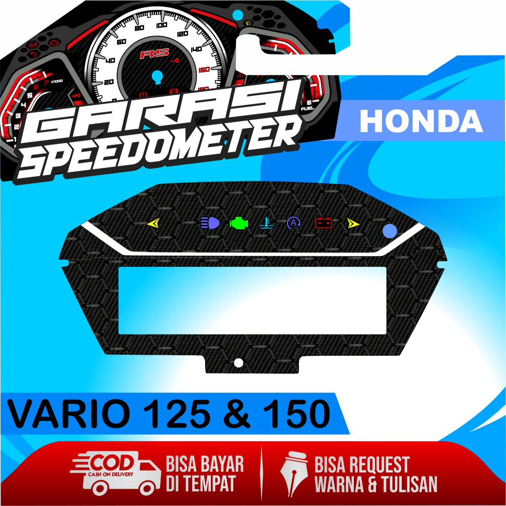 PAPAN SPEEDOMETER CUSTOM VARIO 2021