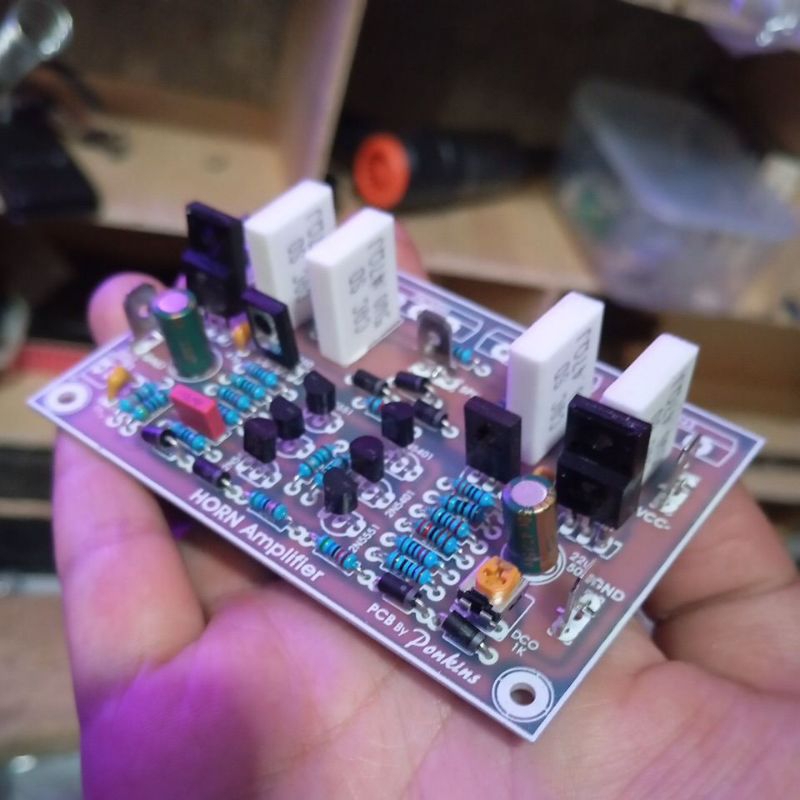 kit amplifier Horn Toa bahan PCB fiberglass