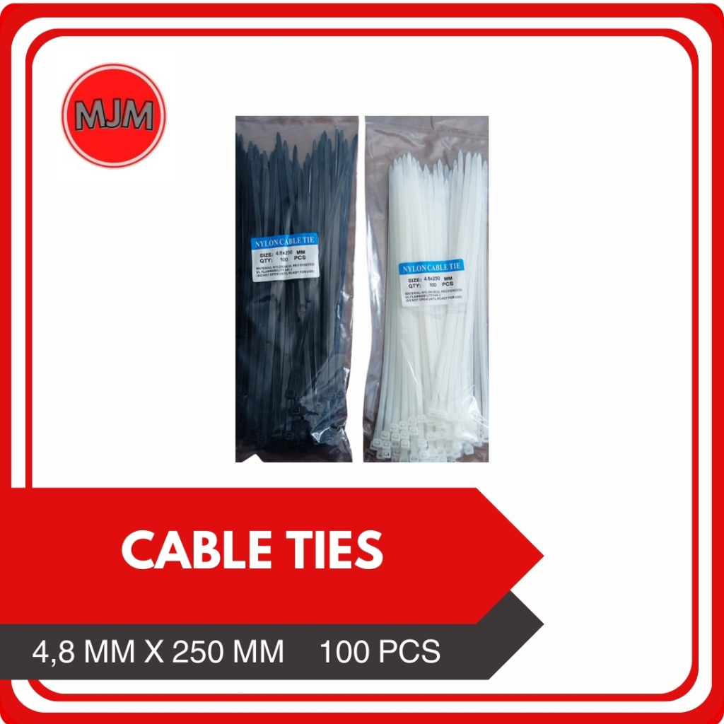 Kabel Ties / Cable Ties/ Kabel Tis CV250 4,8 x 250