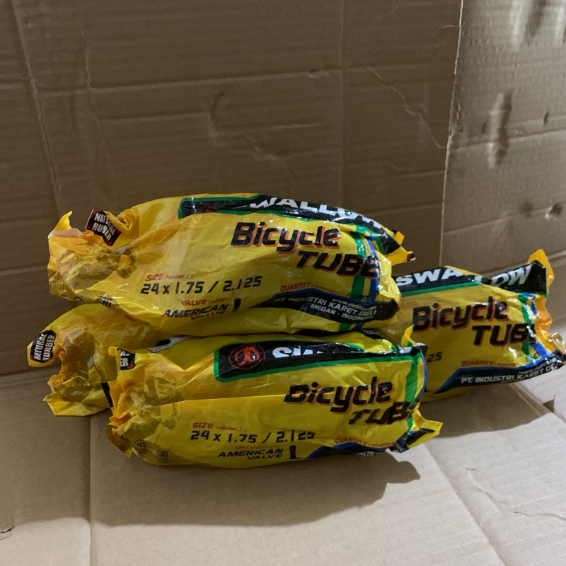 Ban dalam swallow 24 x 1.75/2.125 | Ban dalam swallow 24 x 13/8 | Ban dalam united 24 x 1.75/2.125 |