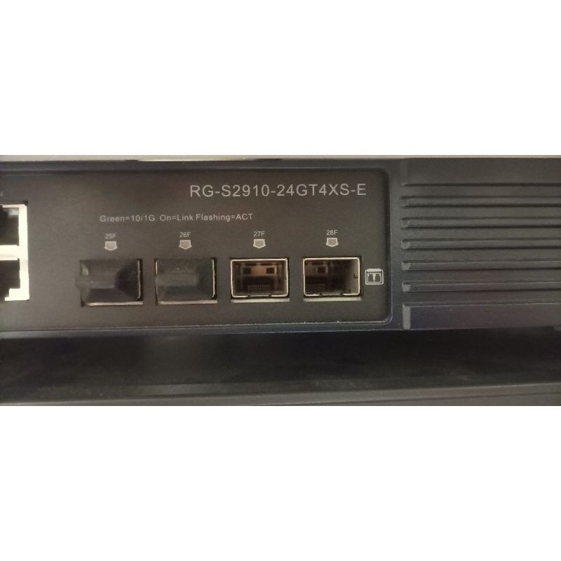 Ruijie RG-S2910-24GT4XS-E Switch