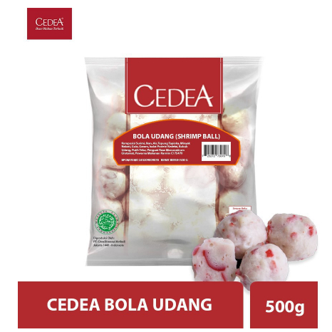 

CDA Cedea Bola Udang Shrimp Ball 500gr