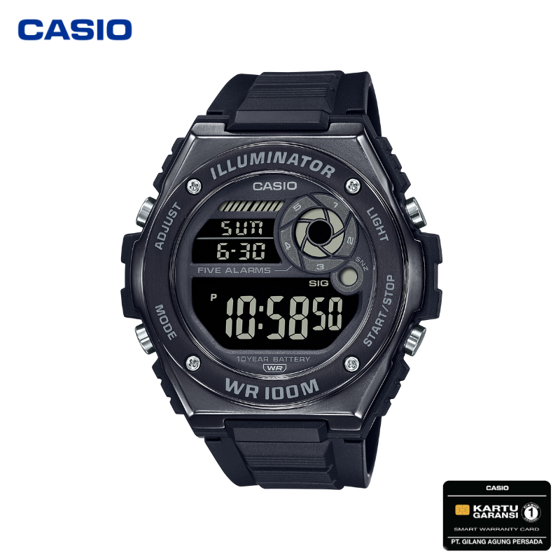 JAM TANGAN PRIA CASIO MWD-100HB-1BV CASIO PRIA ORIGINAL