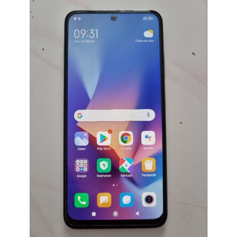 Redmi note 10 Ram 4/64 second warna Putih