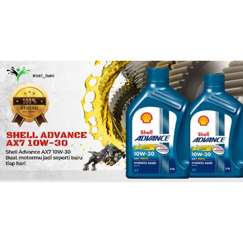 Shell Advance AX7 10W-30