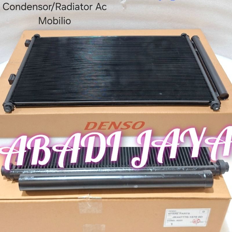 KONDENSOR CONDENSOR AC MOBIL HONDA MOBILIO BRV ORIGINAL DENSO