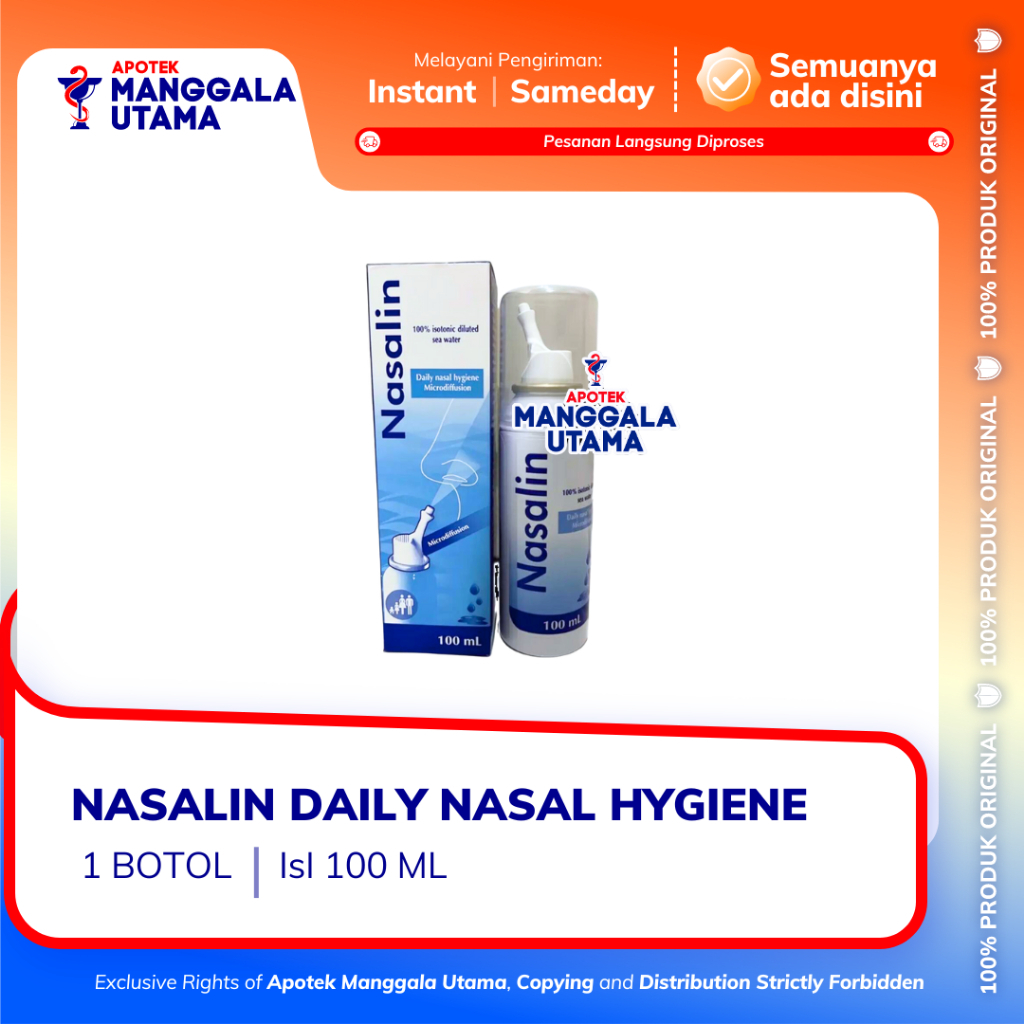 NASALIN DAILY NASAL SPRAY @ 100 ML