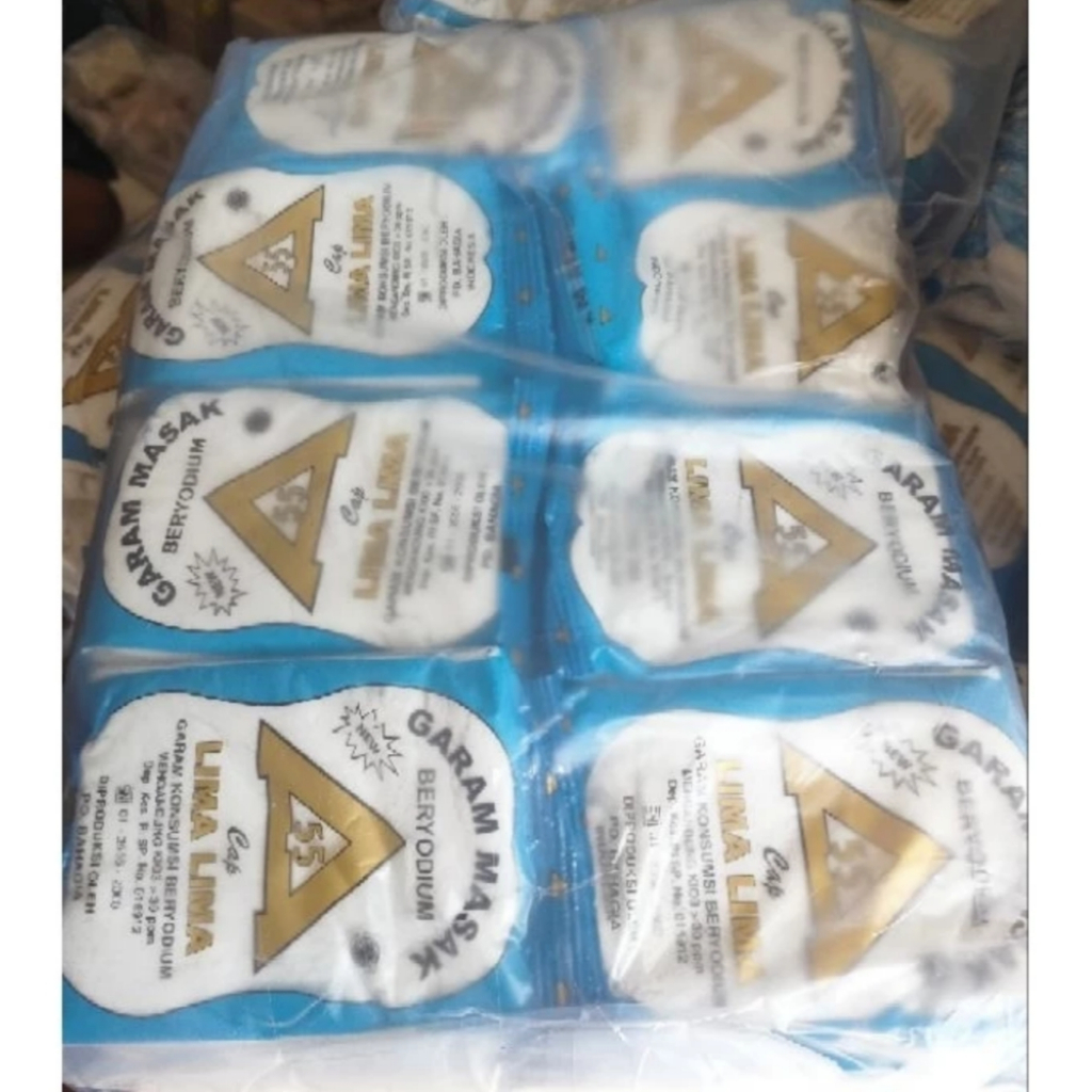 

20 Bungkus Garam Dapur Beryodium Halal Murah