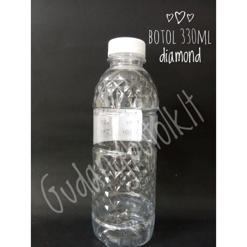 Botol 330ml diamond | botol murah kemasan 330ml